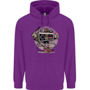 Let's Play Funny Gamer Gaming Childrens Kids Hoodie Purple
