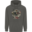 Let's Play Funny Gamer Gaming Childrens Kids Hoodie Storm Grey