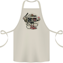 Let's Play Funny Gamer Gaming Cotton Apron 100% Organic Natural