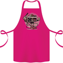 Let's Play Funny Gamer Gaming Cotton Apron 100% Organic Pink