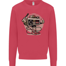 Let's Play Funny Gamer Gaming Kids Sweatshirt Jumper Heliconia