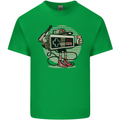 Let's Play Funny Gamer Gaming Kids T-Shirt Childrens Irish Green