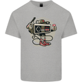 Let's Play Funny Gamer Gaming Kids T-Shirt Childrens Sports Grey