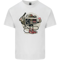 Let's Play Funny Gamer Gaming Kids T-Shirt Childrens White