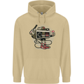 Let's Play Funny Gamer Gaming Mens 80% Cotton Hoodie Sand