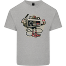 Let's Play Funny Gamer Gaming Mens Cotton T-Shirt Tee Top Sports Grey