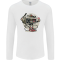 Let's Play Funny Gamer Gaming Mens Long Sleeve T-Shirt White