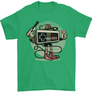 Let's Play Funny Gamer Gaming Mens T-Shirt Cotton Gildan Irish Green