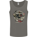 Let's Play Funny Gamer Gaming Mens Vest Tank Top Charcoal