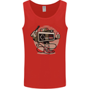 Let's Play Funny Gamer Gaming Mens Vest Tank Top Red