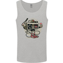 Let's Play Funny Gamer Gaming Mens Vest Tank Top Sports Grey
