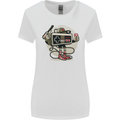 Let's Play Funny Gamer Gaming Womens Wider Cut T-Shirt White