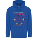 Let's Summon the Devil Ouija Board Demons Childrens Kids Hoodie Royal Blue