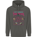 Let's Summon the Devil Ouija Board Demons Childrens Kids Hoodie Storm Grey