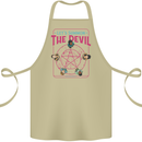 Let's Summon the Devil Ouija Board Demons Cotton Apron 100% Organic Khaki