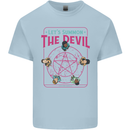 Let's Summon the Devil Ouija Board Demons Kids T-Shirt Childrens Light Blue
