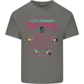 Let's Summon the Devil Ouija Board Demons Mens Cotton T-Shirt Tee Top Charcoal