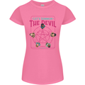 Let's Summon the Devil Ouija Board Demons Womens Petite Cut T-Shirt Azalea
