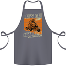 Lets Get Dirty ATV 4X4 Quad Bike Biking Cotton Apron 100% Organic Steel