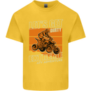 Lets Get Dirty ATV 4X4 Quad Bike Biking Kids T-Shirt Childrens Yellow