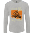 Lets Get Dirty ATV 4X4 Quad Bike Biking Mens Long Sleeve T-Shirt Sports Grey