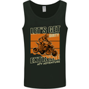 Lets Get Dirty ATV 4X4 Quad Bike Biking Mens Vest Tank Top Black