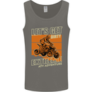 Lets Get Dirty ATV 4X4 Quad Bike Biking Mens Vest Tank Top Charcoal