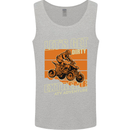 Lets Get Dirty ATV 4X4 Quad Bike Biking Mens Vest Tank Top Sports Grey