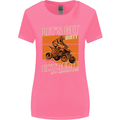 Lets Get Dirty ATV 4X4 Quad Bike Biking Womens Wider Cut T-Shirt Azalea