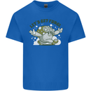 Lets Get Fungi Funky Magic Mushrooms Kids T-Shirt Childrens Royal Blue