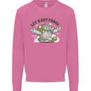 Lets Get Fungi Funky Magic Mushrooms Mens Sweatshirt Jumper Azalea
