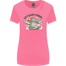 Lets Get Fungi Funky Magic Mushrooms Womens Wider Cut T-Shirt Azalea
