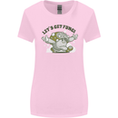 Lets Get Fungi Funky Magic Mushrooms Womens Wider Cut T-Shirt Light Pink