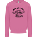 Lets Get Fungi Magic Mushrooms LSD Mens Sweatshirt Jumper Azalea