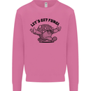 Lets Get Fungi Magic Mushrooms LSD Mens Sweatshirt Jumper Azalea