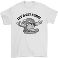 Lets Get Fungi Magic Mushrooms LSD Mens T-Shirt 100% Cotton White