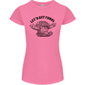 Lets Get Fungi Magic Mushrooms LSD Womens Petite Cut T-Shirt Azalea