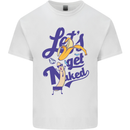 Lets Get Naked Kids T-Shirt Childrens White