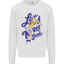 Lets Get Naked Mens Sweatshirt Jumper White