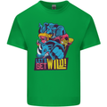 Lets Get Wild Rhino Gorilla Elephant Hippo Kids T-Shirt Childrens Irish Green