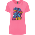 Lets Get Wild Rhino Gorilla Elephant Hippo Womens Wider Cut T-Shirt Azalea