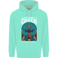 Lets Make a Coven Halloween Satanic Horror Childrens Kids Hoodie Peppermint
