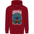 Lets Make a Coven Halloween Satanic Horror Childrens Kids Hoodie Red