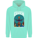 Lets Make a Coven Halloween Satanic Horror Mens 80% Cotton Hoodie Peppermint