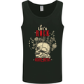 Lets Rock Heavy Metal Skull Mens Vest Tank Top Black