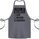 Levels of Wildness Aquarius Cotton Apron 100% Organic Steel