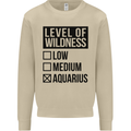 Levels of Wildness Aquarius Mens Sweatshirt Jumper Sand