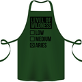 Levels of Wildness Aries Cotton Apron 100% Organic Forest Green