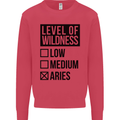 Levels of Wildness Aries Kids Sweatshirt Jumper Heliconia