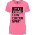 Levels of Wildness Aries Womens Wider Cut T-Shirt Azalea